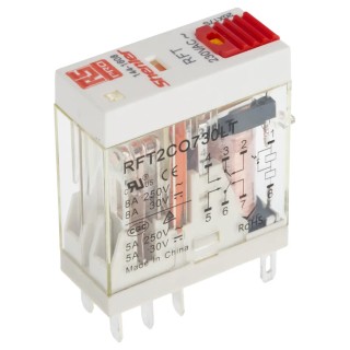 RS PRO Power Relay 230V AC Coil 8A Switching Current DPDT 144-1608