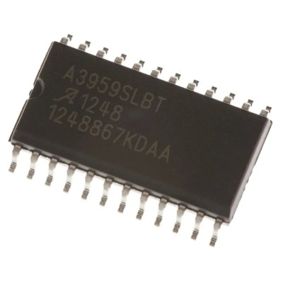 Allegro Microsystems Brushed DC Motor Driver Full Bridge 50 V 3 A 24-Pin SOIC A3959SLBTR-T