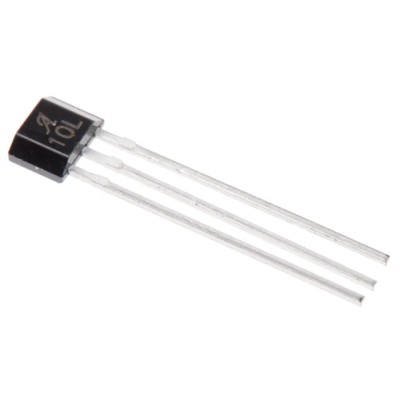 Allegro Microsystems 1 Axis Through Hole Hall Effect Sensor Ultra Mini SIP 3-Pin 3.8V to 24V A1210LUA-T