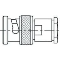 TE Connectivity BNC Series Coaxial Connector Cable Male BNC, 75 Ω, Straight Body Clamp 1-1478162-0