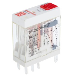 RS PRO Power Relay 24V AC Coil 8A Switching Current DPDT 144-1606