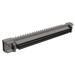 TE Connectivity AMPLIMITE .050 III 100 Way Straight 2.54 mm Pitch Through Hole D-Sub Connector with Latch Block 5749069-9