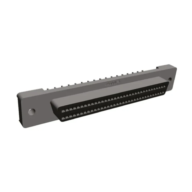 TE Connectivity AMPLIMITE .050 III 68 Way Straight 2.54 mm Pitch Through Hole D-Sub Connector Female 5749070-7