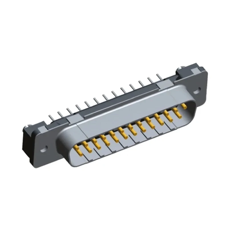 TE Connectivity AMPLIMITE HDP-20 25 Way Straight 2.76 mm Pitch Through Hole D-Sub Connector with 4 to 40 UNC 1-338311-2