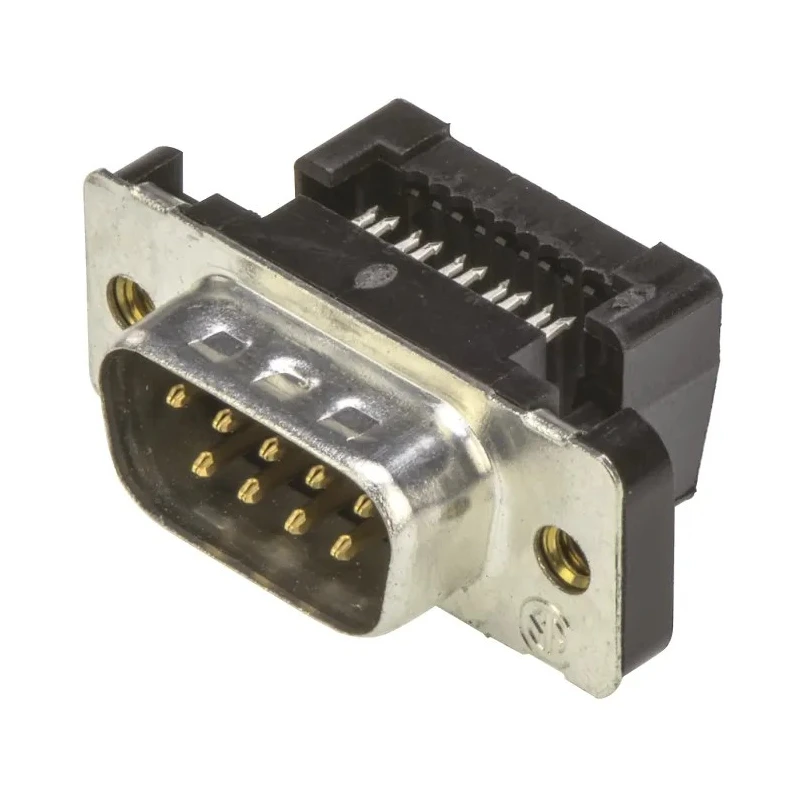 TE Connectivity Amplimite HDF-20 9 Way Straight 2.76 mm Pitch Cable D-Sub Connector Male 1658608-4