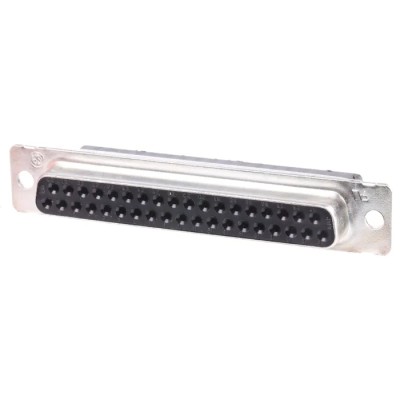TE Connectivity AMPLIMITE HDP-20 37 Way Straight Cable D-Sub Connector Female 250V 3.7A 205209-2