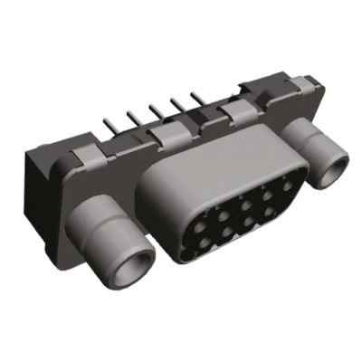 TE Connectivity AMPLIMITE HDP-20 25 Way Straight 2.76 mm Pitch Through Hole D-Sub Connector with 4 to 40 UNC 3-338315-2