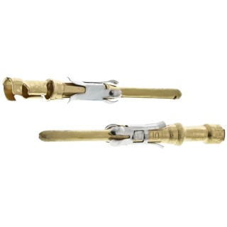 TE Connectivity Male Solder Circular Connector Contact, Contact Size 16, Wire Size 16AWG, 18AWG 66180-1
