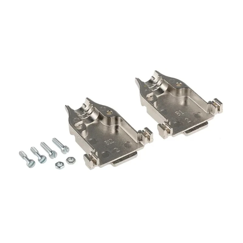 TE Connectivity AMPLIMITE Series Zinc Straight D-Sub Backshell, 15 Way Strain Relief 1-5745172-3