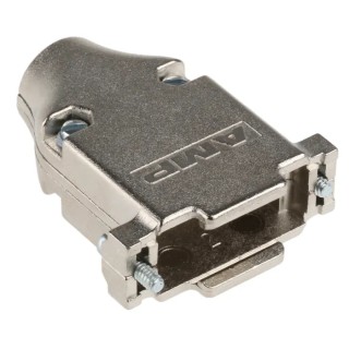 TE Connectivity AMPLIMITE Series Zinc Straight D-Sub Backshell 15 Way Strain Relief 1-5745172-3