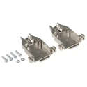 TE Connectivity AMPLIMITE Series Zinc Straight D-Sub Backshell 15 Way Strain Relief 1-5745172-3