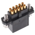 HARWIN Datamate J-Tek Series Straight Panel PCB Socket, 10-Contact, 2 Row, 2 mm Pitch, Crimp Termination M80-4661005