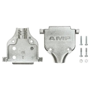 TE Connectivity AMPLIMITE Series Zinc Straight D-Sub Backshell, 25 Way 5745173-1