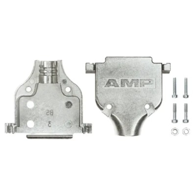 TE Connectivity AMPLIMITE Series Zinc Straight D-Sub Backshell, 25 Way 5745173-1