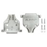 TE Connectivity AMPLIMITE Series Zinc Straight D-Sub Backshell, 25 Way 5745173-1