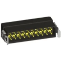 HARWIN Male Connector Housing 2 mm Pitch 8 Way 2 Row Straight Polyamide Cable Mount M80-8120805