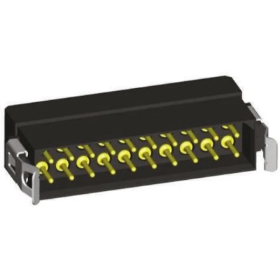 HARWIN Male Connector Housing 2 mm Pitch 8 Way 2 Row Straight Polyamide Cable Mount M80-8120805