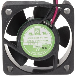 RS PRO DC Axial Fan 5V dc, 1.5W, 250mA Max, 14.4 m³/h Air Flow, IP55, 40 mm x 40 mm x 15 mm IP55