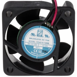 RS PRO Axial Fan 12V DC 13.8 m³/h 1.44 W 88 mA Max IP55 40 mm x 40 mm x 15 mm IP55