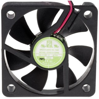 RS PRO Axial Fan, 5V DC, 16.9 m³/h Airflow, 750 mW, 150 mA Max, IP55, 50 mm Square Frame, Ball Bearing IP55