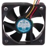 RS PRO Axial Fan, 12V DC, 16.9 m³/h Air Flow, 1.2 W Power, 90 mA Max Current, Protection, 50 mm Square Frame, Ball IP55
