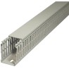 SES Sterling Grey Open Slot Cable Trunking W25mm x D30 mm x L2 m Polyvinyl Chloride GN-A6/4 LF
