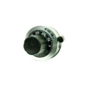 TT Electronics/BI 22.2 mm Knob Diameter Multiturn Dial for 6.35 mm Shaft Circular, 2696