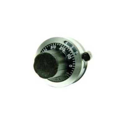 TT Electronics/BI 22.2 mm Knob Diameter Multiturn Dial for 6.35 mm Shaft Circular, 2696