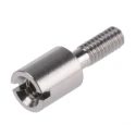 TE Connectivity Champ Series Connector Screw Lock Male Stainless Steel RoHS Compliant 787004-3