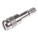 TE Connectivity AMPLIMITE Series Knurled Screw Connector Screw for D-Sub, Stainless Steel, RoHS Compliant 1437012-5