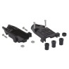 TE Connectivity AMPLIMITE Series ABS Straight D-Sub Backshell, 9 Way 5748678-1