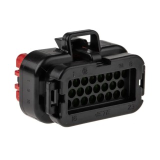 TE Connectivity Ampseal Male Automotive Connector 4 mm Pitch 23 Way 3 Row Straight 770680-1