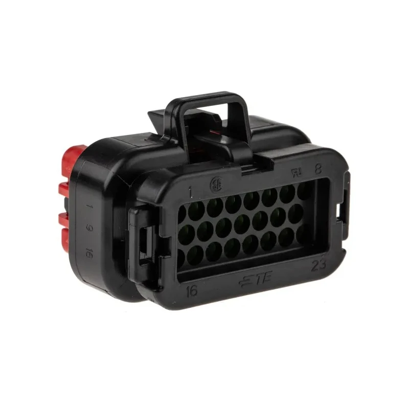 TE Connectivity Ampseal Male Automotive Connector 4 mm Pitch 23 Way 3 Row Straight 770680-1