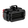 TE Connectivity Ampseal Male Automotive Connector 4 mm Pitch 23 Way 3 Row Straight 770680-1