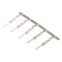 TE Connectivity Type III Series Male Crimp Terminal, 13A, 24 AWG Min Crimp, 20 AWG Max, 27.1mm Length 2-66102-5