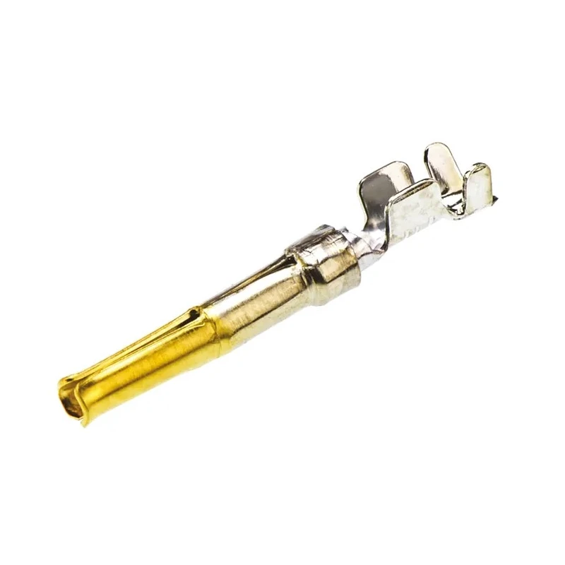 TE Connectivity AMPLIMITE HD-20 Series Female Crimp D-Sub Connector Contact Gold over Nickel Socket 20 AWG 5-166051-1