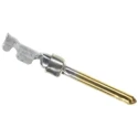 TE Connectivity AMPLIMITE HDP-22 Series Size 22 Male Crimp D-Sub Connector Contact 28 AWG Gold over Nickel 1658670-1