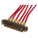 HARWIN Datamate Mix-Tek Series Straight Panel PCB Socket 6-Contact 1 Row 4mm Pitch Crimp M80-4000000F1-06-327-00-000