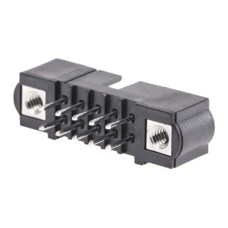 HARWIN Datamate J-Tek Series Straight Through Hole PCB Header, 10 Contacts, 2 mm Pitch, 2 Row, Shrouded M80-5001042