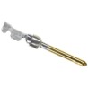 TE Connectivity AMPLIMITE HDP-22 Series Size 22 Male Crimp D-Sub Connector Contact Gold over Nickel 28 AWG 1658670-1