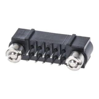 HARWIN Datamate J-Tek Series Straight Through Hole PCB Header 10 Contacts 2 mm Pitch 2 Row Shrouded M80-5101042