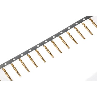 TE Connectivity AMPLIMITE HDP-20 Series Size 20 Female Crimp D-Sub Connector Contact Gold over Nickel 20 AWG 66505-3