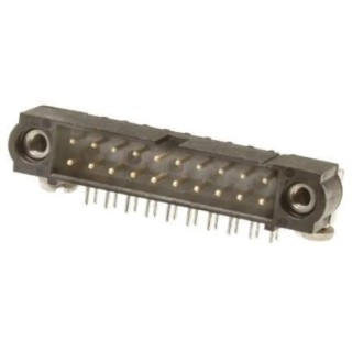HARWIN Datamate J-Tek Series Right Angle Through Hole PCB Header 26 Contacts 2 mm Pitch 2 Row Shrouded M80-5402642