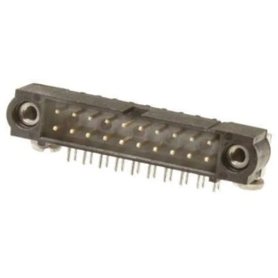 HARWIN Datamate J-Tek Series Right Angle Through Hole PCB Header, 50 Contacts, 2 mm Pitch, 2 Rows, Shrouded M80-5405042