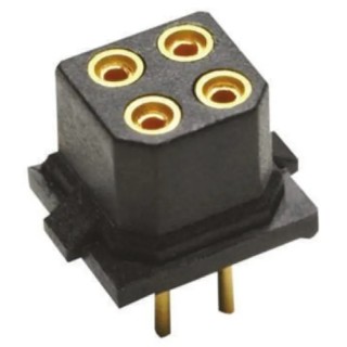 HARWIN M80 Series Straight Through Hole PCB Socket 10-Contact 2 Row 2 mm Pitch Solder M80-8501042