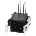 HARWIN Datamate L-Tek Series Right Angle Through Hole PCB Header 4 Contacts 2 mm Pitch 2 Row Shrouded M80-8510442