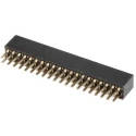 HARWIN M50-3 Series Straight Through Hole PCB Socket, 40-Contact, 2 Row, 1.27 mm Pitch, 12A, 150V M50-3002045