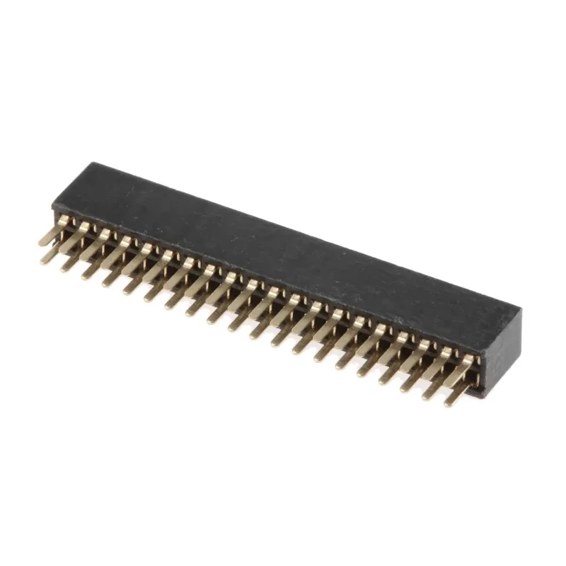 HARWIN M50-3 Series Straight Through Hole PCB Socket, 40-Contact, 2 Row, 1.27 mm Pitch, 12A, 150V M50-3002045