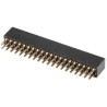 HARWIN M50-3 Series Straight Through Hole PCB Socket, 40-Contact, 2 Row, 1.27 mm Pitch, 12A, 150V M50-3002045