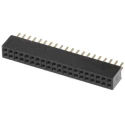 HARWIN M50-3 Series Straight Through Hole PCB Socket, 40-Contact, 2 Row, 1.27 mm Pitch, 12A, 150V M50-3002045